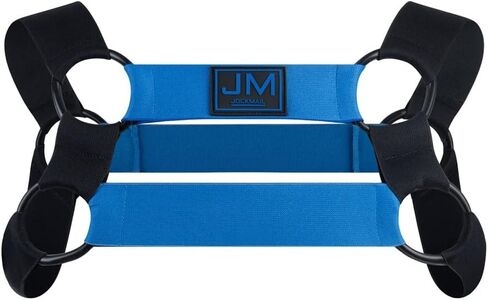 JOCKMAIL Mens Mesh Crop Top Body Chest Muscle Tops Harness Men Shoulder Bandage in Saudi Arabia