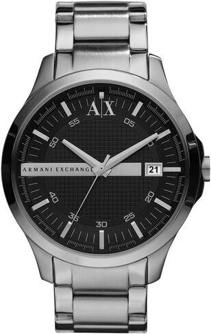 Armani Exchange Black Dial Gold PVD Mens Watch AX2122 in Saudi Arabia