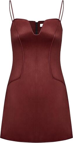 JW PEI Women's Eva Spaghetti Strap Sueded Dress in Saudi Arabia