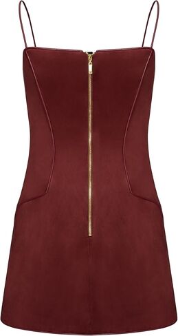 JW PEI Women's Eva Spaghetti Strap Sueded Dress in Saudi Arabia