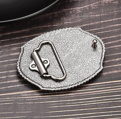 Vintage Religious Cross Faith with Antique Floral Engraved Western Belt Buckle For Men Cowboys Women in Saudi Arabia