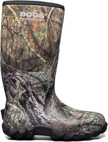 Bogs Men's Classic High-M Waterproof Insulated Rain Boot, Mossy Oak, 19 D(M) US in Saudi Arabia