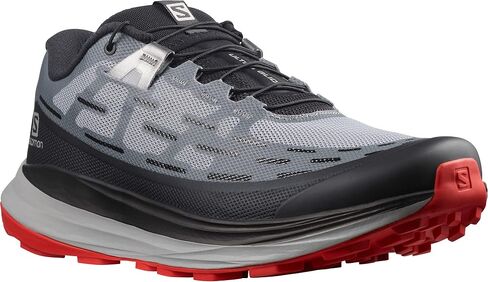 Salomon Men's Ultra Glide Trail Running Shoes for Men, Goji Berry/Black/Grey, 12 in Saudi Arabia
