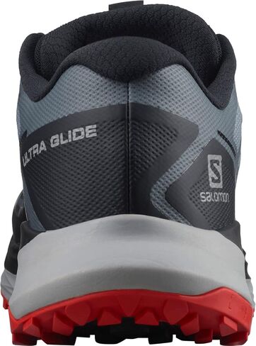Salomon Men's Ultra Glide Trail Running Shoes for Men, Goji Berry/Black/Grey, 12 in Saudi Arabia