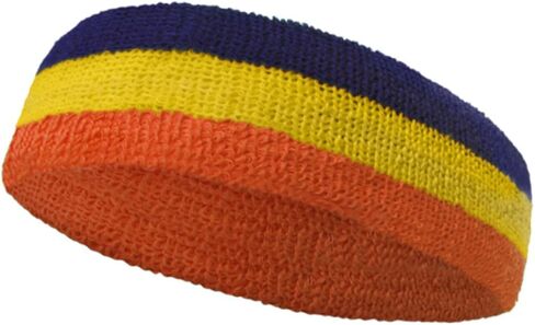 Couver Triple Color Cotton Cotton Sports Basketball Basketband Beachband in Kuwait