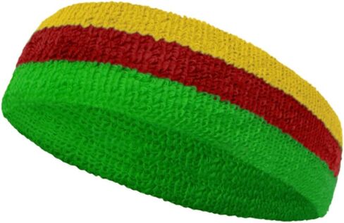Couver Triple Color Cotton Cotton Sports Basketball Basketband Beachband in Kuwait