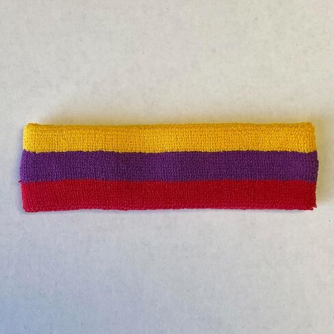 Couver Triple Color Cotton Cotton Sports Basketball Basketband Beachband in Kuwait