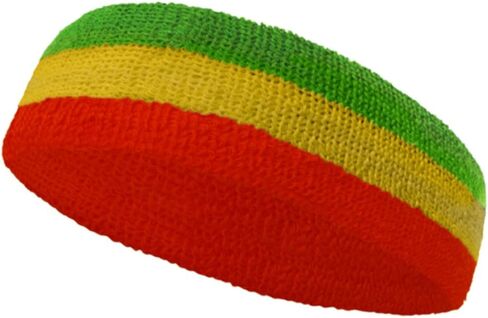 Couver Triple Color Cotton Cotton Sports Basketball Basketband Beachband in Kuwait