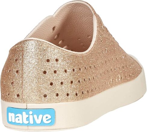 Native Shoes Jefferson Bling Sneakers for Men, and Women - Eva Lining, Long-Lasting Wear, Lightweight Design, and Rubber OutsoleBling Rock Salt Bling/Rock Salt Pink Men's 8, Women's 10 Medium in Saudi Arabia