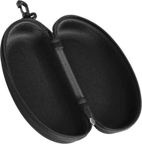 Sunglasses Eyeglasses Black Zip Case and Cleaning Cloth Classic Protection Style For Sun Shades Car Travel Holidays Unisex For Men Women in Saudi Arabia