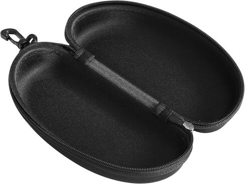 Sunglasses Eyeglasses Black Zip Case and Cleaning Cloth Classic Protection Style For Sun Shades Car Travel Holidays Unisex For Men Women in Saudi Arabia