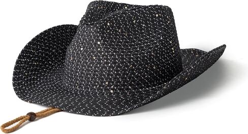 قبعة الشاطئ الشاطئية قش رعاة البقر القبعة قبعة الشمس القبعات in Kuwait