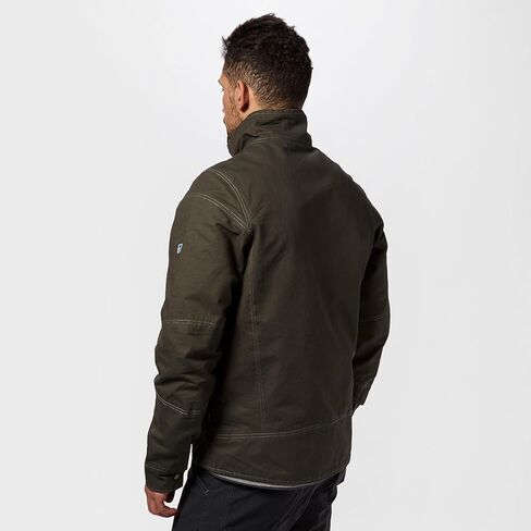 Kuhl Men's Canvas Classic Burr Jacket (Small, Gun Metal) in Saudi Arabia