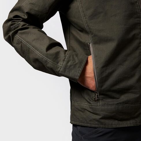Kuhl Men's Canvas Classic Burr Jacket (Small, Gun Metal) in Saudi Arabia