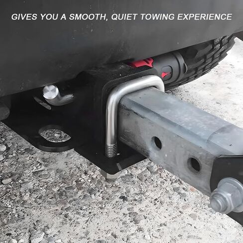 Clamp Trainener Clamp ، عائق مقطورة الصلب المضاد للبطولة لمدة 1.25 "إلى 2" مستقبلين ، مثبتات Hitch الثقيلة في الصدأ للمقطورات والشاحنات ، ملحقات السيارات in Saudi Arabia