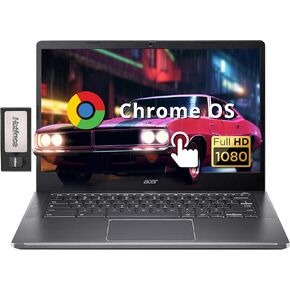 Acer Chromebook 315 Laptop | Intel Celeron N4500 | 15.6" Full HD IPS Display | Intel UHD Graphics | 4GB LPDDR4X | 64GB eMMC | Intel Wi-Fi 6 | DTS Audio | USB Type-C | Chrome OS | CB315-4H-C8XU