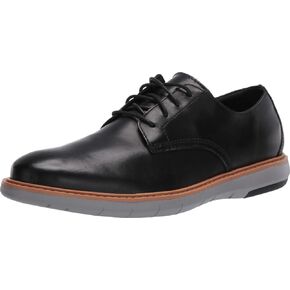 Clarks Men's Draper Lace Oxford, Black Leather with Grey Outsole, 11 M US in Kuwait