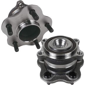 Autoround 512388 زوج محمل العجلات الخلفية وتجميع المحور الملائم لنيسان Altima 07-18 ، Maxima 09-19 ، Pathfinder 13-20 ، Murano 15-23 ، Infiniti QX60 14-20 ، JX35 2013 ، Mitsubishi RVR 2011 ، 5 lug w abs
