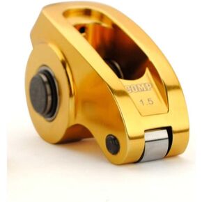 COMP Cams 19001-1 Ultra-Gold Aluminum Roller Rocker Arm with 1.5 Ratio and 3/8" Stud Diameter for Small Block Chevrolet
