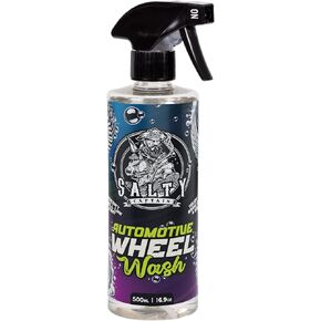 Salty Captain Car Wheel Cleaner 16.9oz – Powerful Wheel Wash Spray for Cars, Trucks, SUVs, Motorcycles & RVs – Tough on Brake Dust & Grime while Safe for Paint & Tires – Premium Quality & Easy to Use