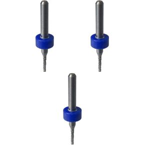3pcs 1.5mm Tungsten Steel Auto Windshield Repair Drill Bits - High Hardness, Abrasion Resistant, for Car Glass Repair