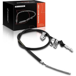 A-Premium Rear Passenger Side Parking Brake Cable Assembly Compatible with Subaru Models: Impreza 2005 2006 2007 - Replace# 26051FE040