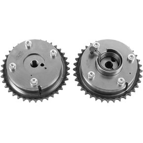 1AR-FE 2AR-FE Intake Exhaust Timing Camshaft Sprocket 2Pcs Fits for Toyota Camry RAV4 Venza, Scion tC 2010 2011 2012 2.5L OE 13050-0V010 13070-0V010 13050-36010 13070-36010 917-258 917-259