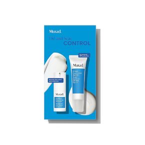 Murad Oil & Scar Control Value Set - 2-Piece Full-Size Set $87 Value - InvisiScar & Oil Pore Control Mattifier