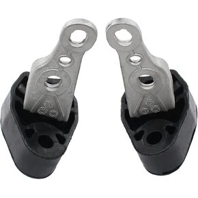 2Pcs Rear Left and Right Exhaust Muffler Hanger for Porsche Macan 2015-2021, Audi Q7 2017-2020, Q5 2009-2017, SQ5 2014-2017