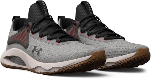 Under Armour mens Hovr Rise 4 Training Shoe Sneaker, (100) White/White/Black, 12 US in Saudi Arabia