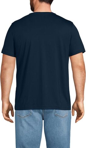 Lands' End Men's Short Sleeve Supima Tee with Pocket in Saudi Arabia