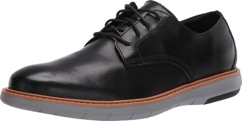 Clarks Men's Draper Lace Oxford, Black Leather with Grey Outsole, 11 M US in Kuwait