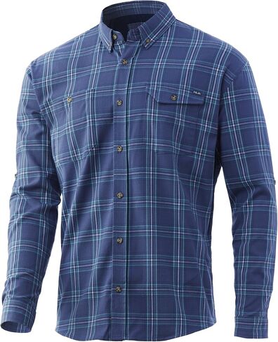 HUK Flannel Shirt | Performance Button Down in Saudi Arabia