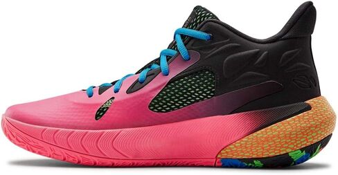 Under Armour Men's HOVR Havoc 3 Basketball Shoe, Pitch Gray (101)/Black, 5 in Saudi Arabia