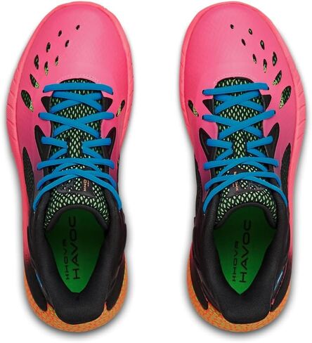Under Armour Men's HOVR Havoc 3 Basketball Shoe, Pitch Gray (101)/Black, 5 in Saudi Arabia