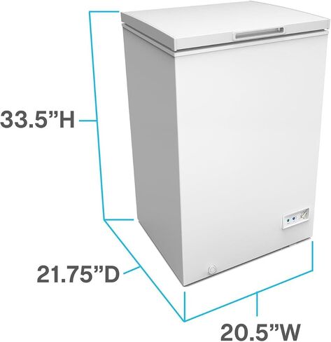 Avanti CF24Q0W 2.4 Chest Freezer, White in Saudi Arabia