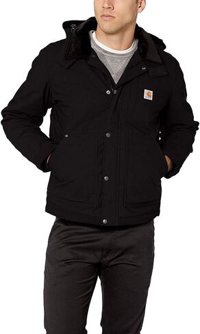 Carhartt mens Full Swing Relaxed Fit Ripstop Insulated Jacket (Big & Tall) Work Utility Outerwear, Black, XX-Large Big Tall US in Saudi Arabia