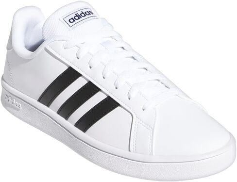 adidas Men's Grand Court Tennis Shoes, Ftwr White-core Black-dark Blue, 11 in Saudi Arabia