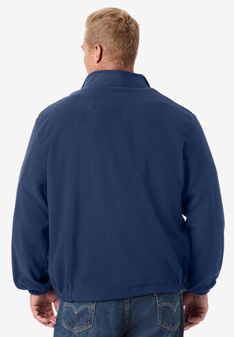 KingSize Men's Big & Tall Explorer Plush Fleece Full-Zip Fleece Jacket in Saudi Arabia