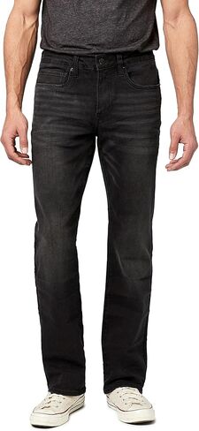 Buffalo David Bitton Men's Relaxed Straight Driven Jeans, Mid Blue Sanded, 42 30 in Saudi Arabia