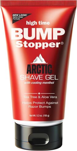 High Time Bump Stopper Shave Gel W/Aloe& Tea Tree Oil 5.3oz in Saudi Arabia