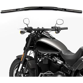 Drag Bars 1.25 inch Handlebars for 2018-Up Harley Softail 2013-2017 Street Bob FXDB 2008-2017 Fat Bob FXDF, Chrome