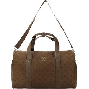 Disney Mickey Mouse Ears Brown 18" Duffle Bag