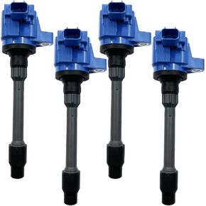 Performance Ignition Coil Packs Set Of 4 Compatible With HONDA CIVIC FIT 1.5L L4 L15B5 L15CE L15B2 L15B3 L15BU GK GR9 GS1 Replacement For 30520-5R0-013 UF749 CM11-121A