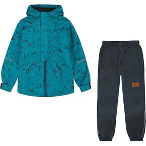 Deux par Deux Two-Piece Mid-Season Outerwear Set for Kids and Toddlers