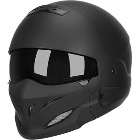 Motorcycle Full Face Helmet for Dirt Bike ATV Scooter Half Motocross Helmet DOT Approved