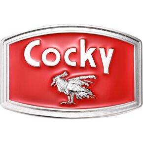 Cocky Western Belt Buckle, Cowboy Cowgirl Christmas Halloween Vintage Belt Buckles Gifts for Men Womem
