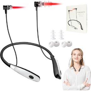 650nm Red Light Therapy Device for Nose & Ear - Portable 2-in-1 Red Light Therapy with Silicone Sleeve, Non-Invasive Nasal & Ear Soothing Device for Personal Wellness, Compact & Easy to Use (Classic)