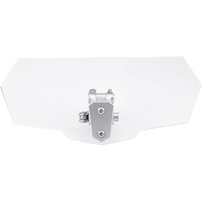 JTLB Adjustable Motorcycle Universal Wind Deflector Windscreen Windshield for Different Weather Conditions