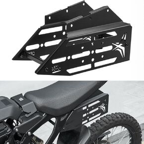 KEMIMOTO Motorcycle Side Racks Luggage Saddlebag Support Carrier Storage Compatible with Sur Ron Light Bee X160 X260 Surron One Side Up to 10 Lbs Black